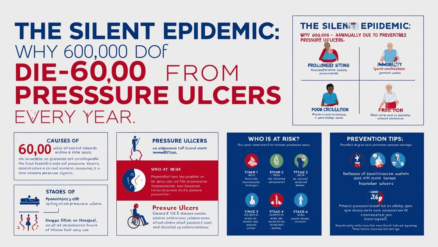 The Silent Epidemic: Why 600,000 Die from Pressure Ulcers Every Year - easecushion