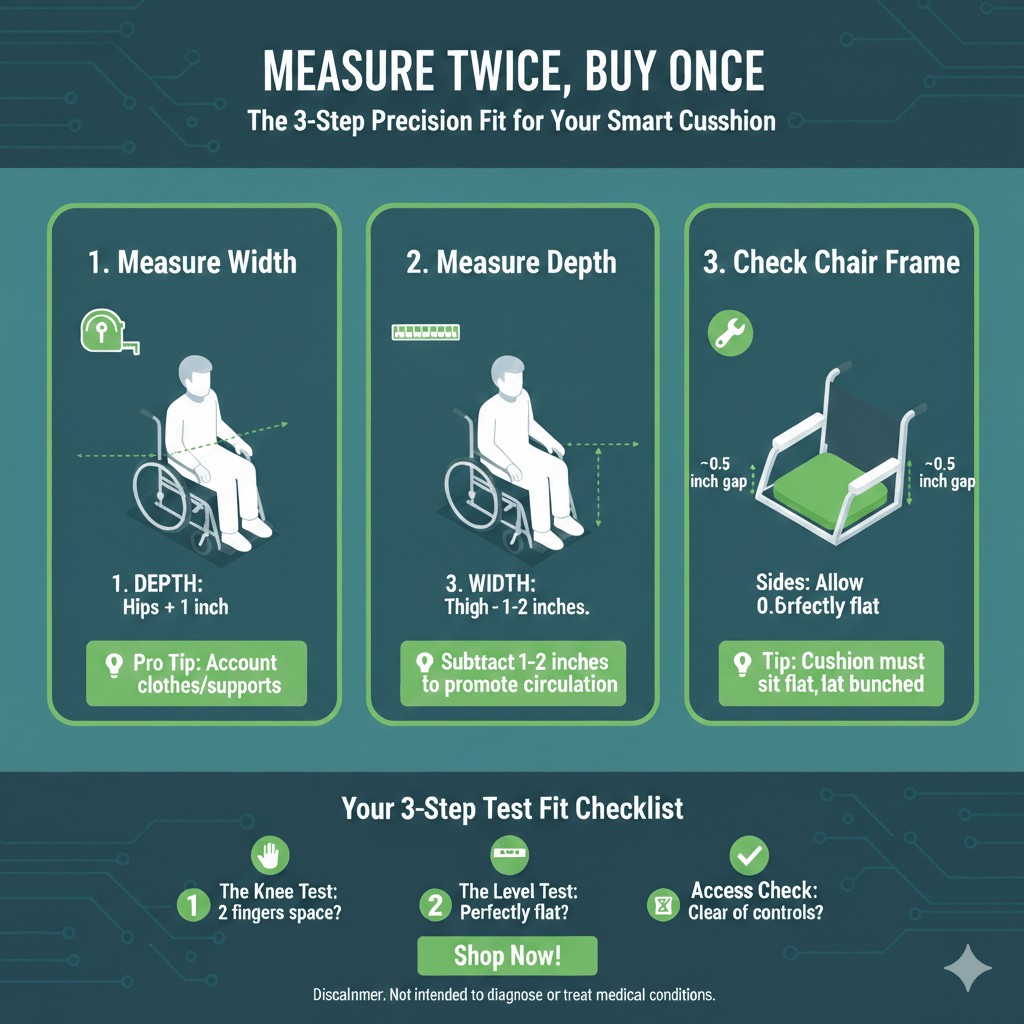 The Precision Fit: A Sizing Guide for Wheelchair Cushions - easecushion