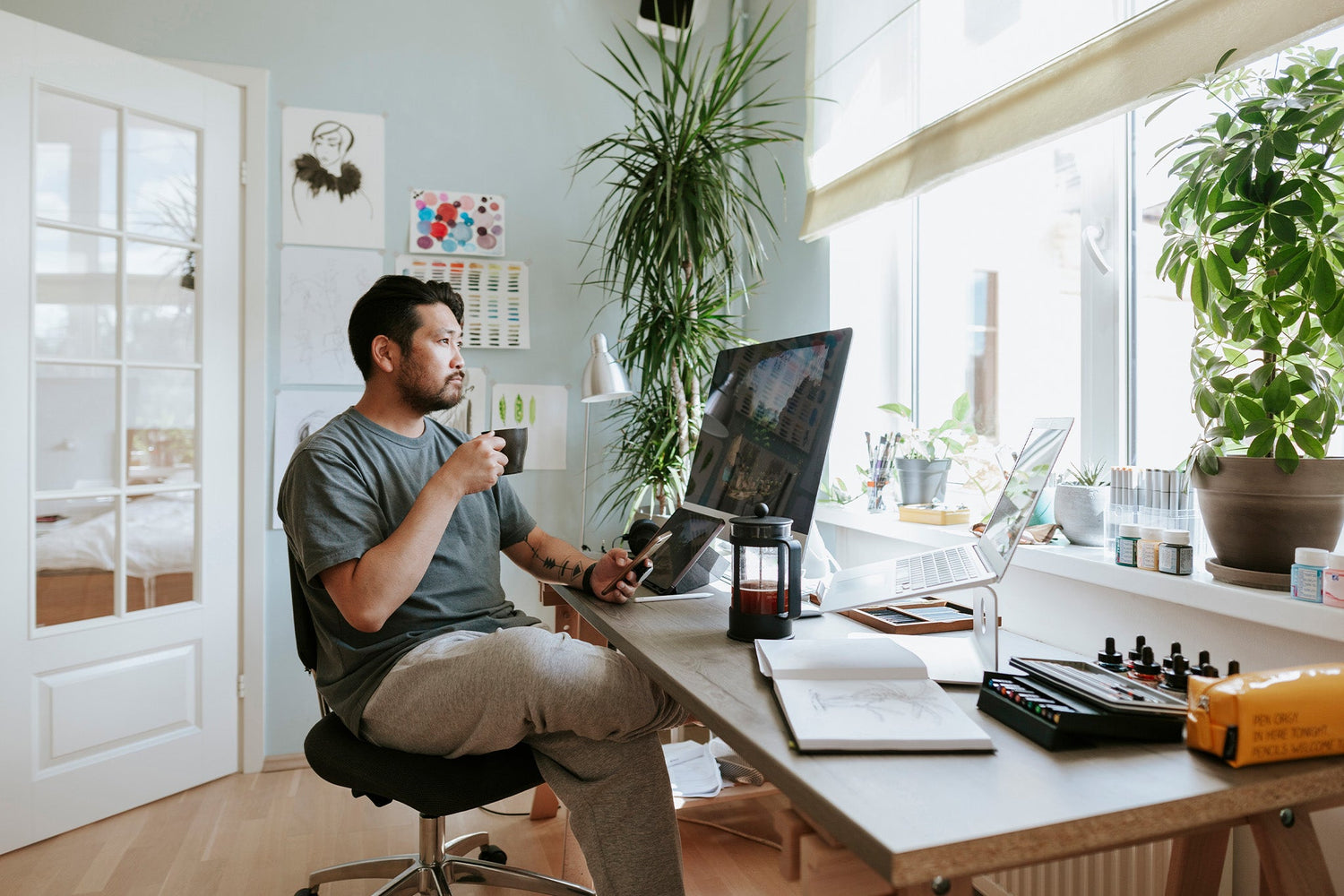 Tips for Creating a Healthy Work-from-Home Office - easecushion