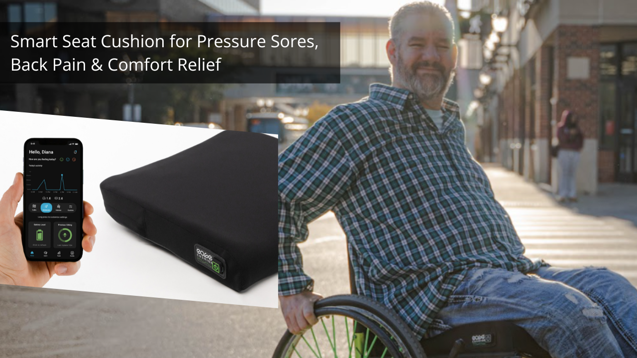 Wheelchair seat cushion options to reduce risks of pressure damage