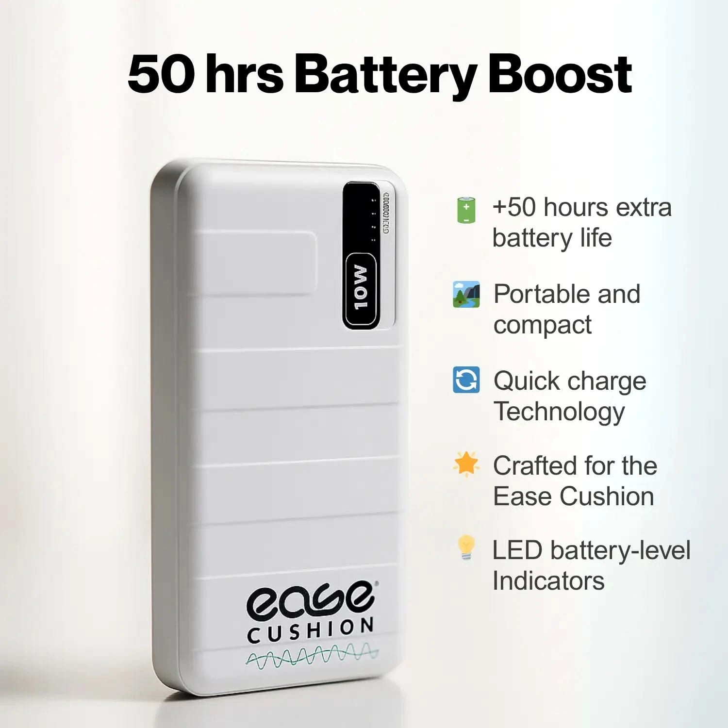 50 hours battery boost