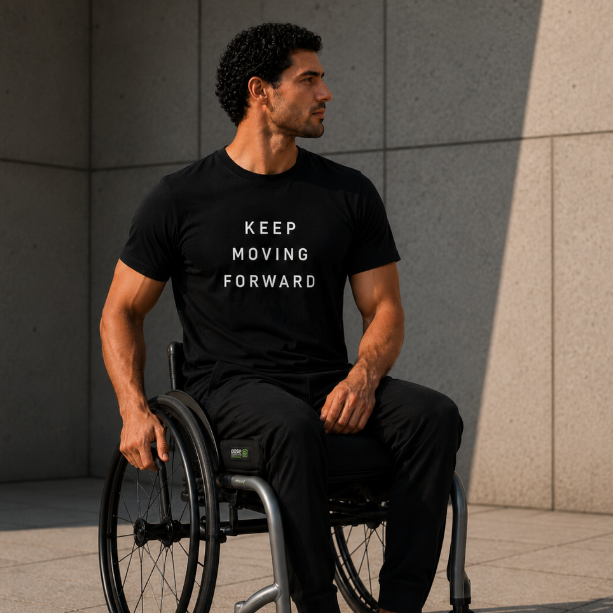 Keep Moving Forward Tee | Comfy Unisex 100% Cotton Inspirational