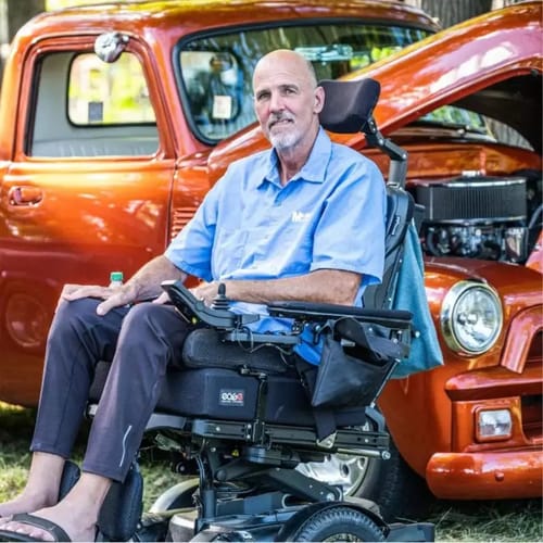 Mobility scooter riders