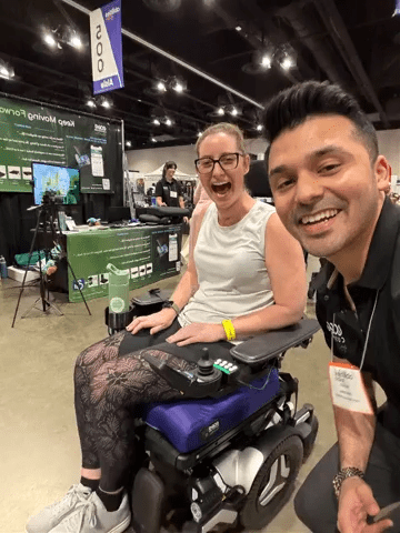 Power chair users
